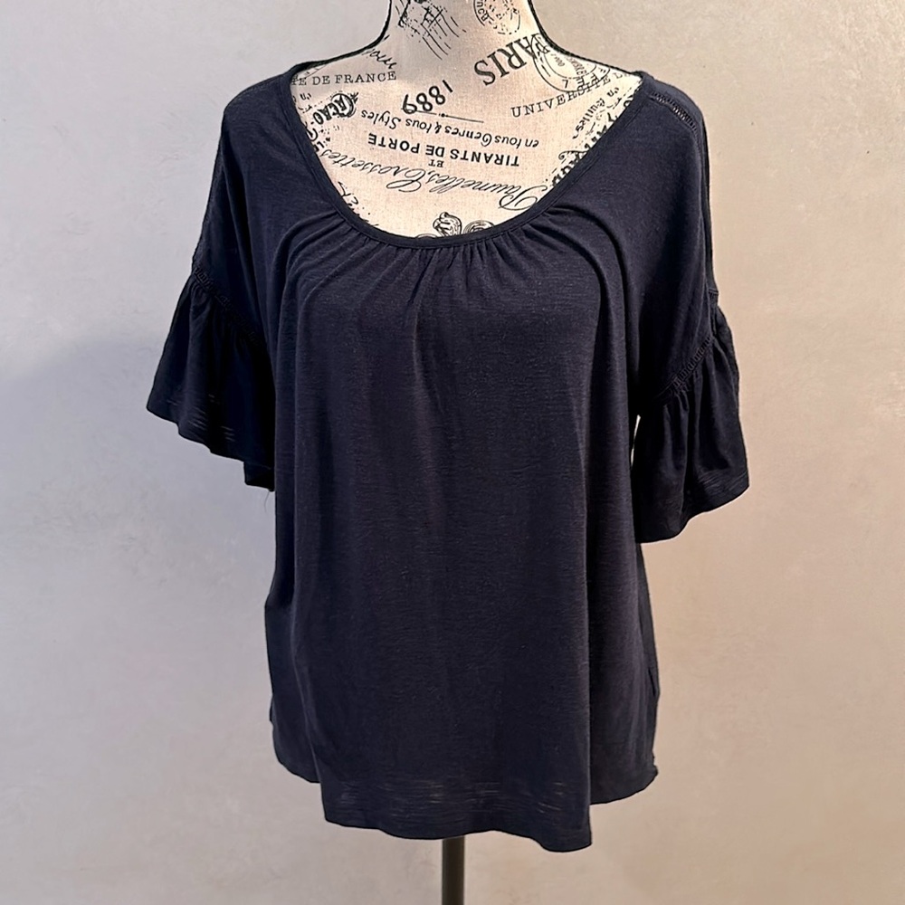 Ruffle Sleeve Top